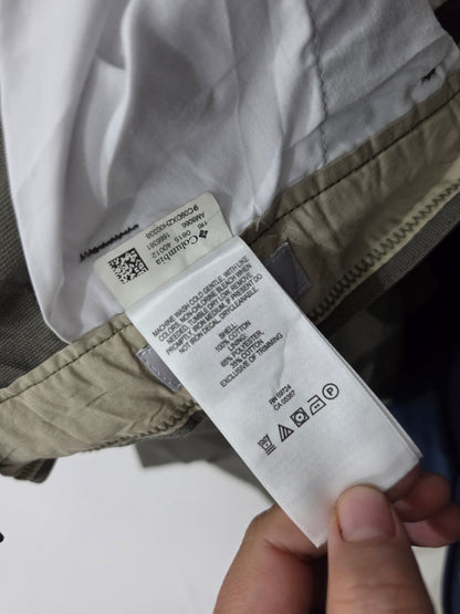 Pantalon Columbia 38x30 Regular Fit Verde