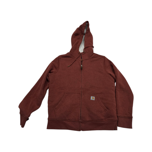 Sudadera Carhartt Mujer Chico S Vino Aborregada