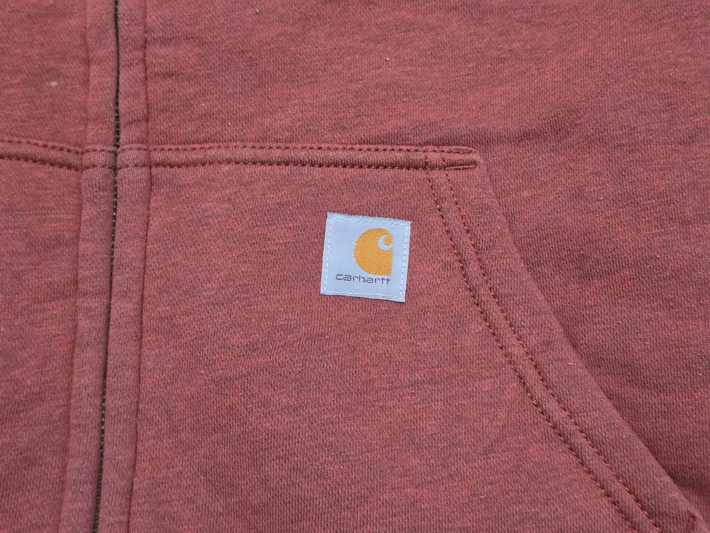 Sudadera Carhartt Mujer Chico S Vino Aborregada