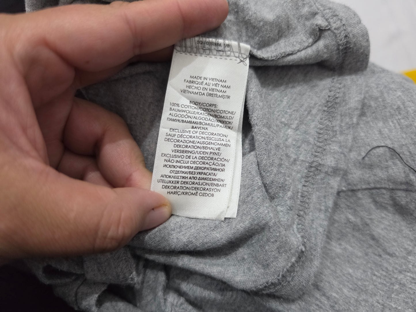 Playera Con Gorro Ralph Lauren Chico S Gris