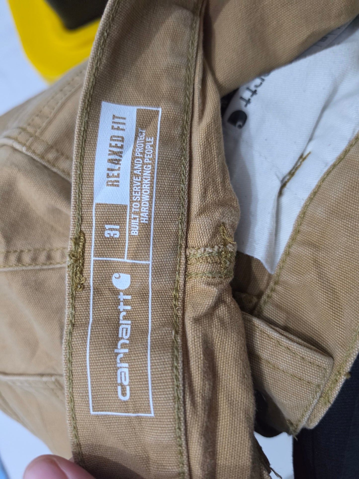 Bermuda Carhartt Talla 31 Relaxed Fit Cafe