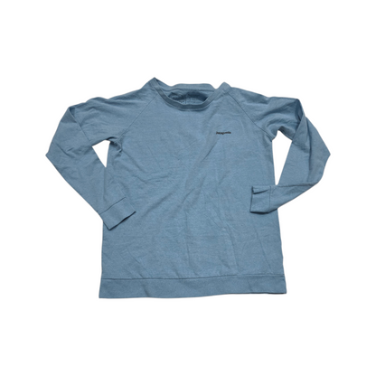 Playera Manga Larga Patagonia Chico S Regular Fit Azul Claro
