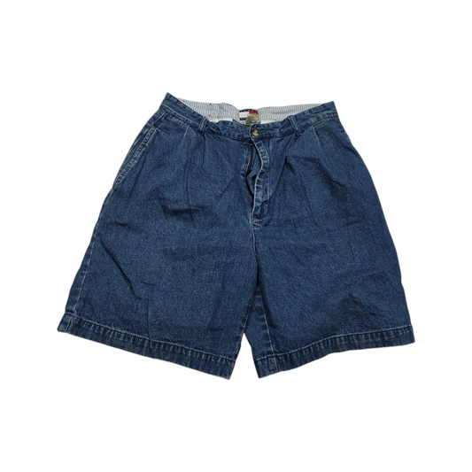 Bermuda Mezclilla Tommy Hilfiger Talla 31 Azul