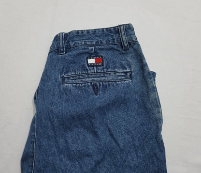 Bermuda Mezclilla Tommy Hilfiger Talla 31 Azul