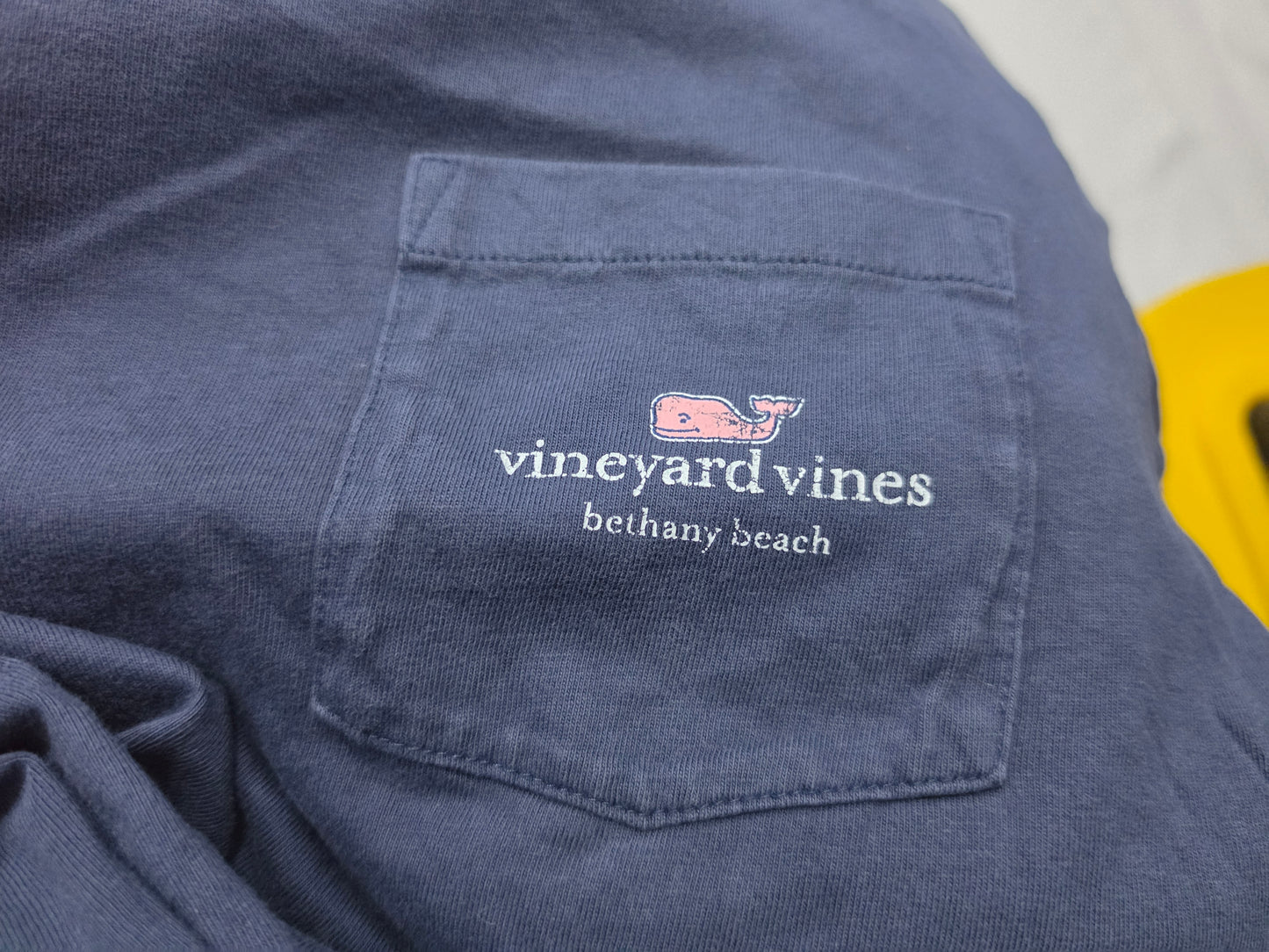 Playera Manga Larga Vineyard Vines Mediana M Azul