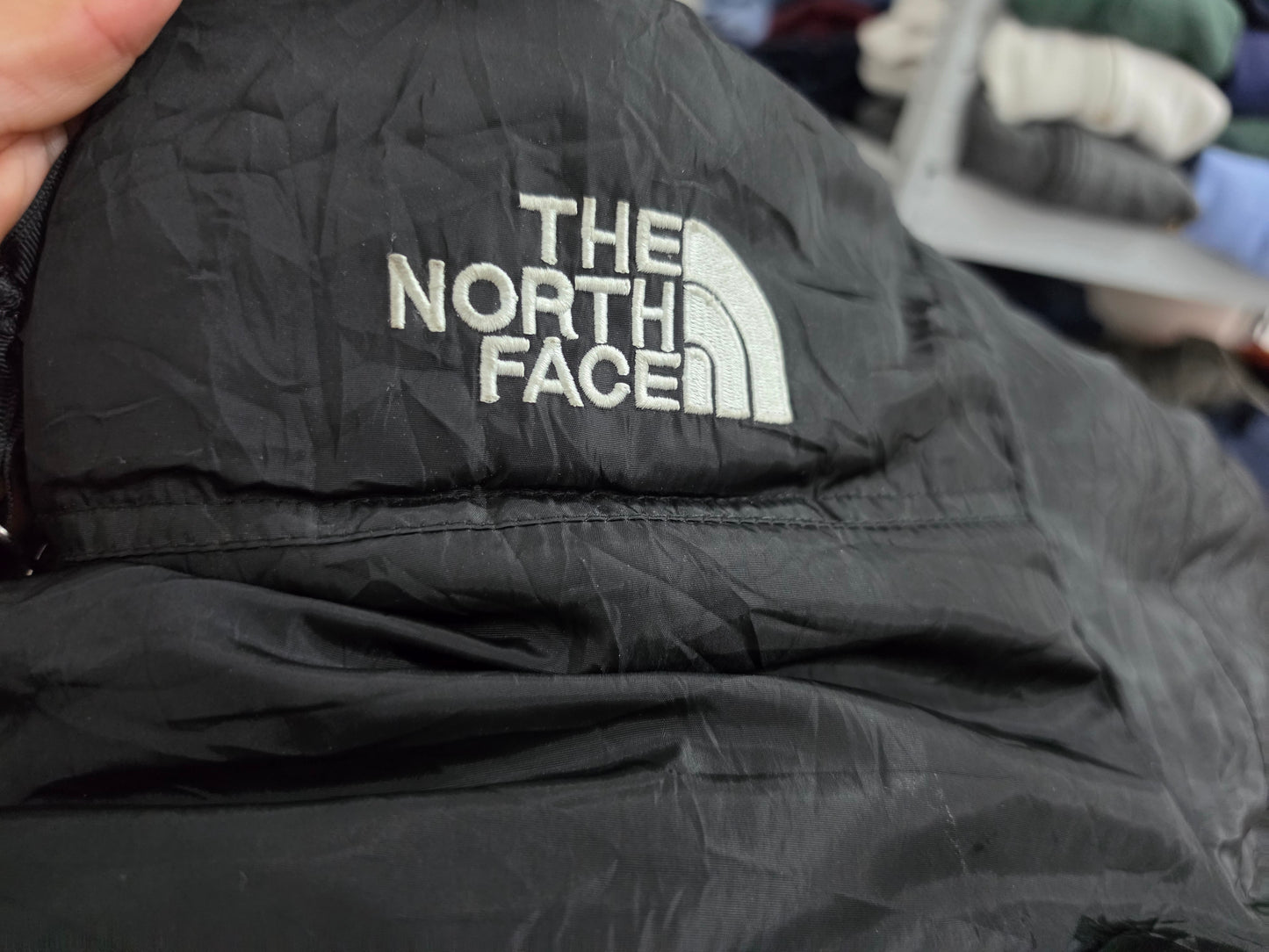 Chamarra The North Face Grande L Negro Vintage