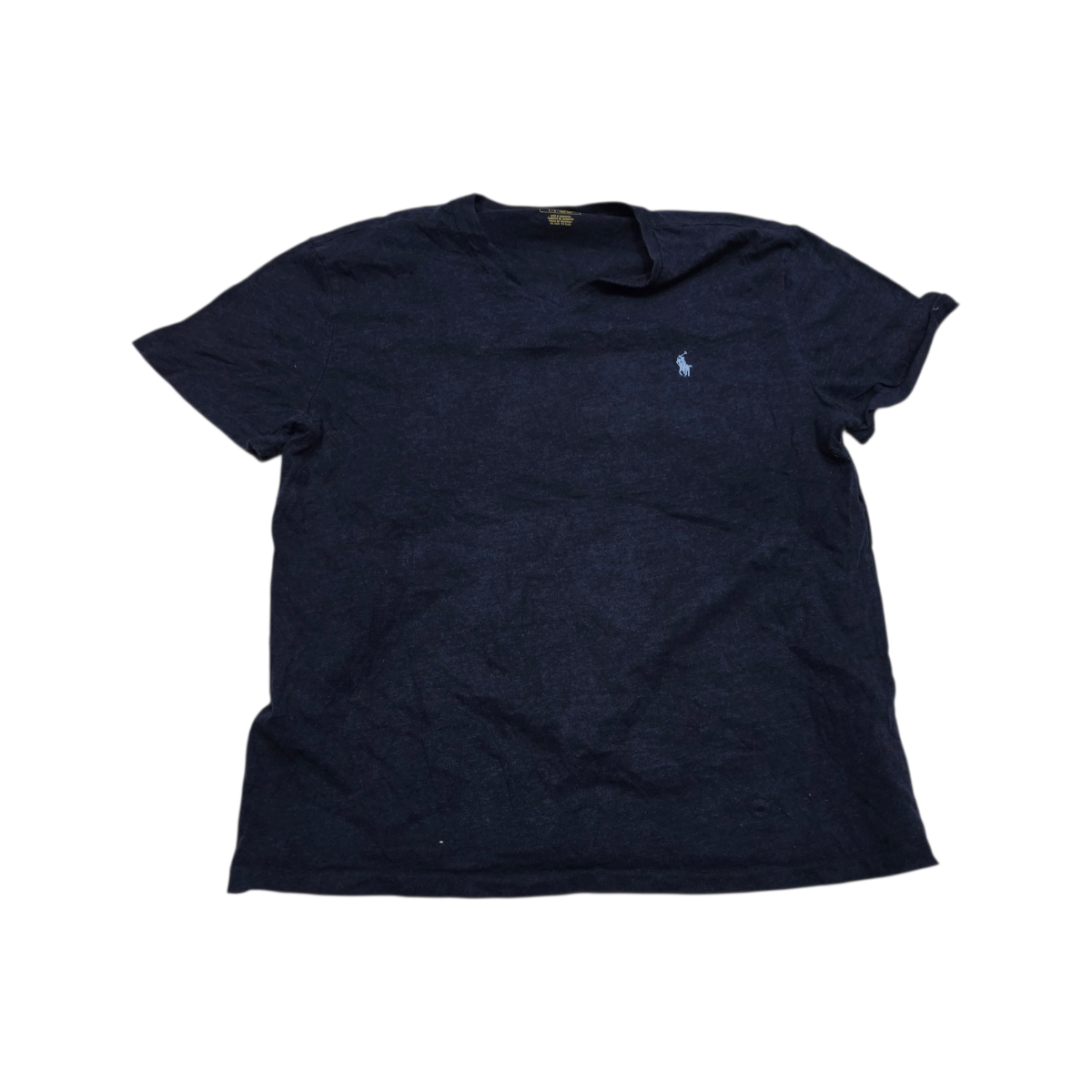 Playera Ralph Lauren Grande L Azul Pony Azul