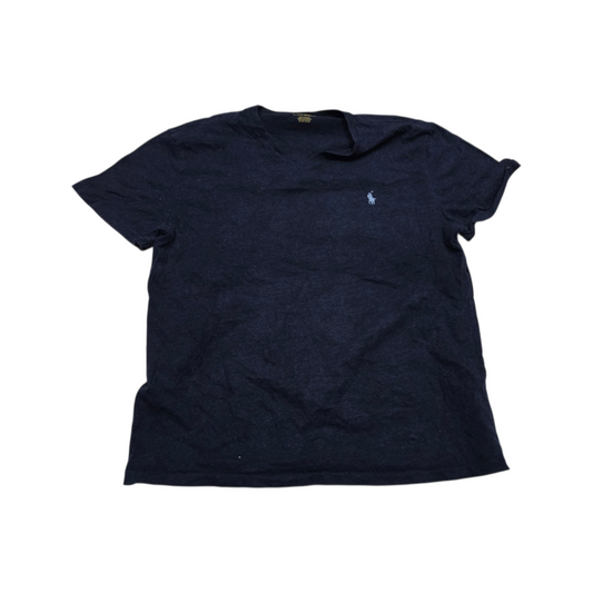 Playera Ralph Lauren Grande L Azul Pony Azul