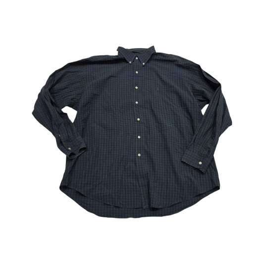 Camisa Ralph Lauren Xgrande Xl Blake Cuadro Verde Amplia