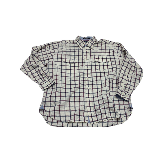 Camisa Tommy Hilfiger Xgrande Cuadro Beige