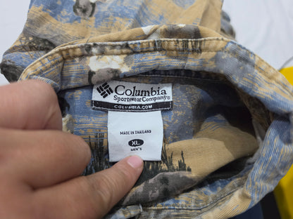 Camisa Columbia Xgrande Cafe Perros