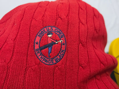 Sueter Tommy Hilfiger Golf 2xl Rojo Vintage