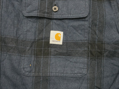 Camisa Carhartt 2xl Loose Fit Azul Gruesa