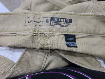 Pantalon Carhartt 38x32 Relaxed Fit Cafe