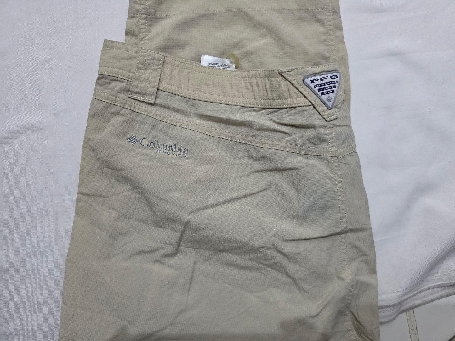 Pantalon Convertible Columbia Pfg Xgrande Xl Beige
