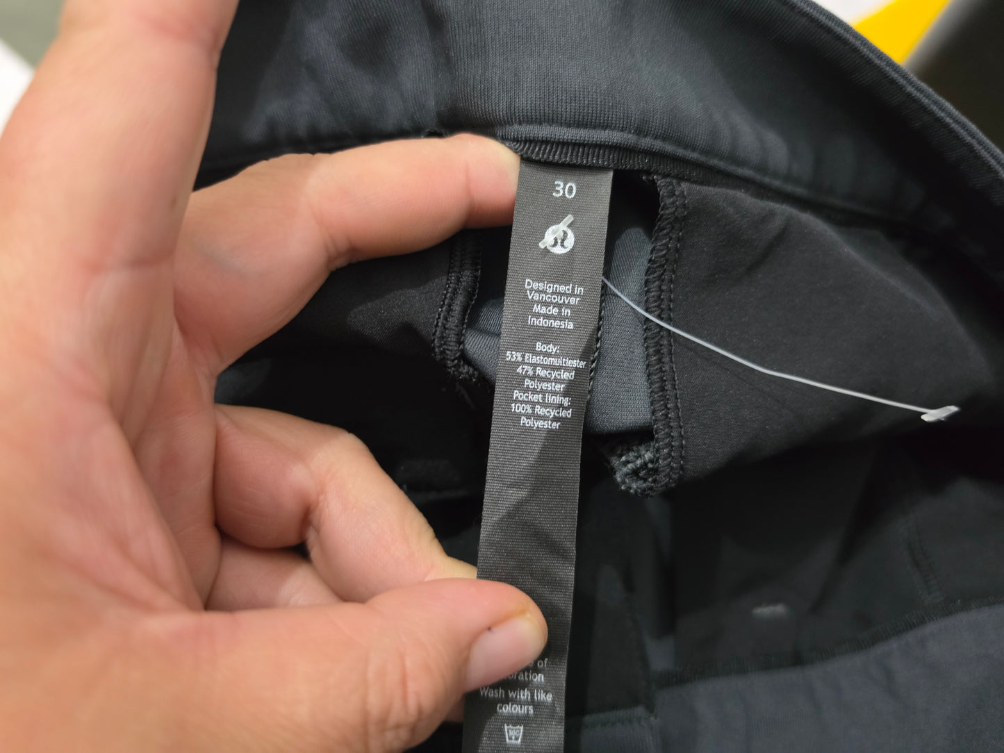 Pantalon Lululemon 30 Slimfit Azul Deportivo