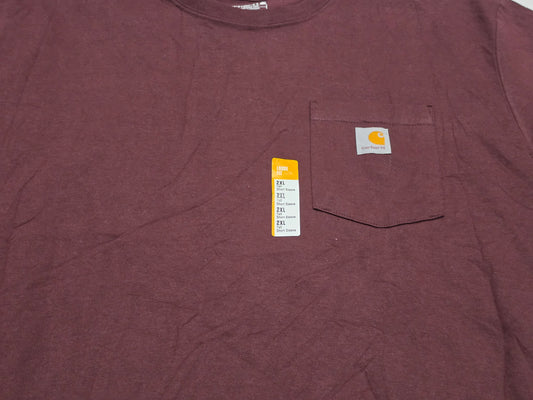 Playera Carhartt 2xl Tall Loose Fit Vino