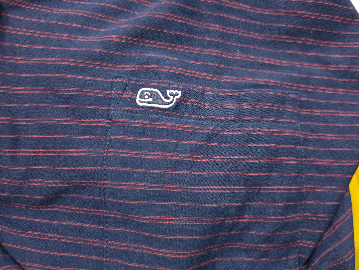 Playera Con Gorro Vineyard Vines Grande L Azul Lineas