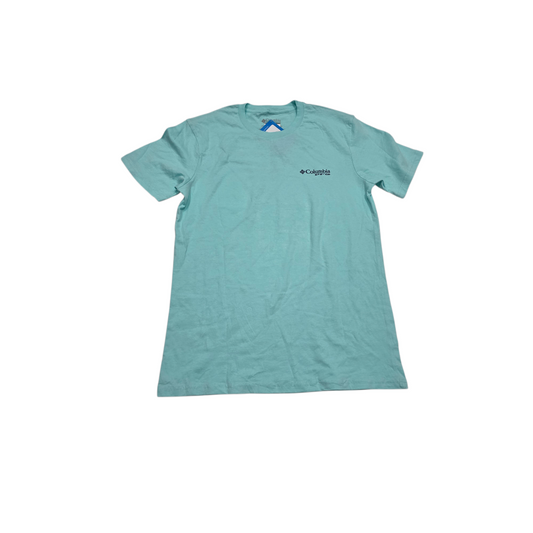 Playera Columbia Mediana M Azul Agua