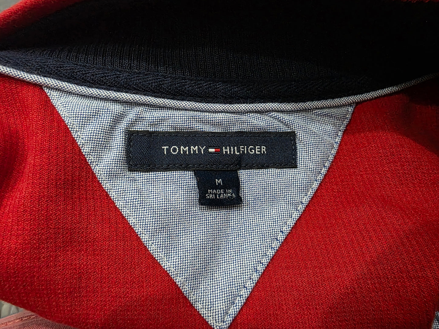 Sueter Tommy Hilfiger Mediano M Rojo