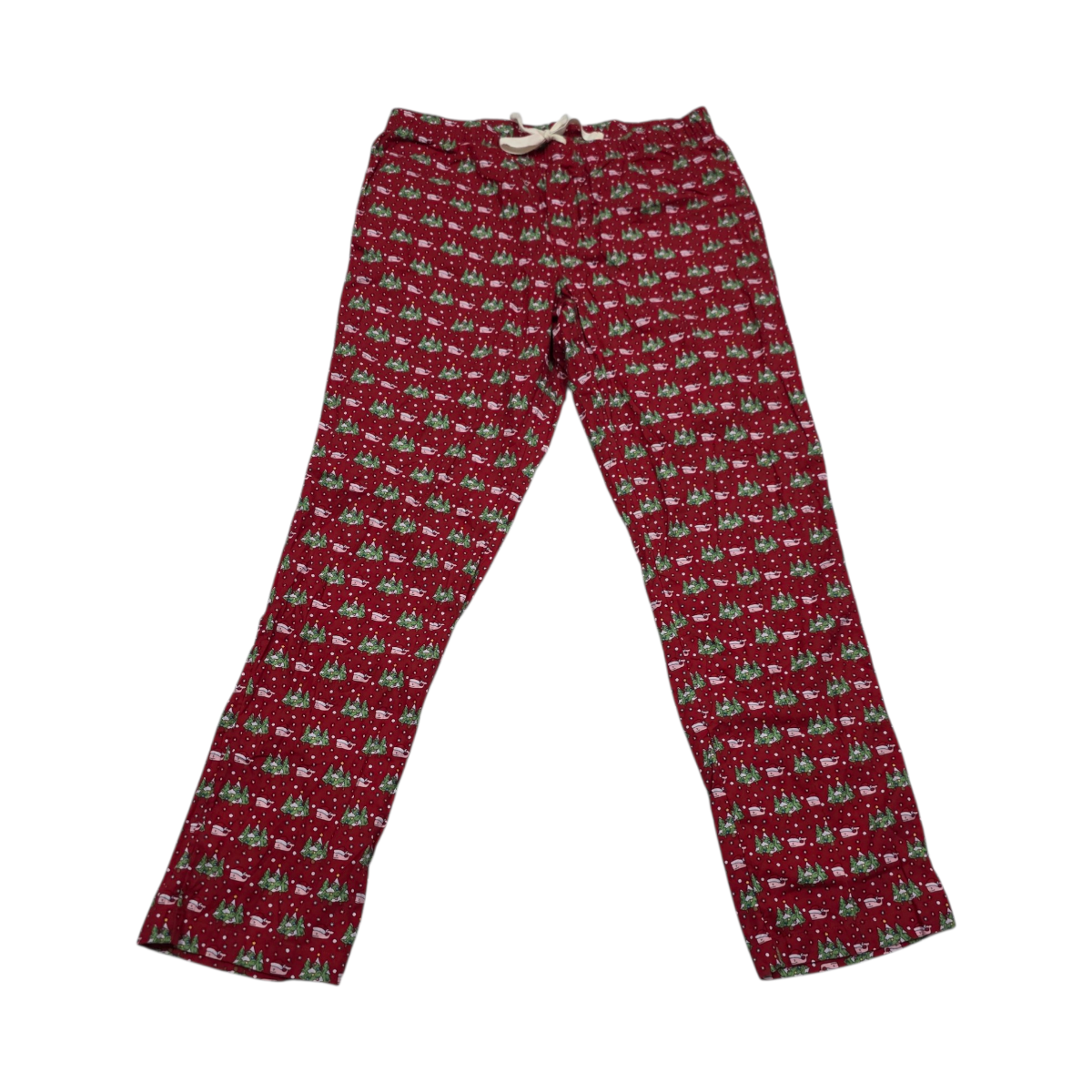 Pijama Vineyard Vines Mediana Rojo Navidad Santa