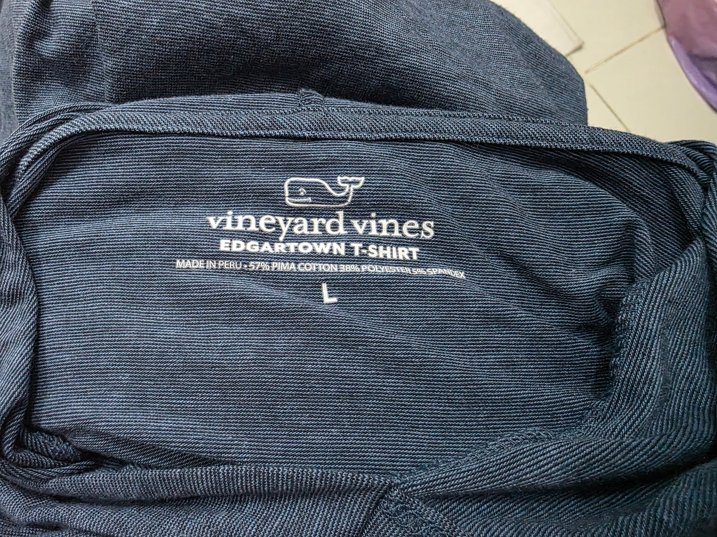 Playera Gorro Vineyard Vines Grande L Edgartown Azul