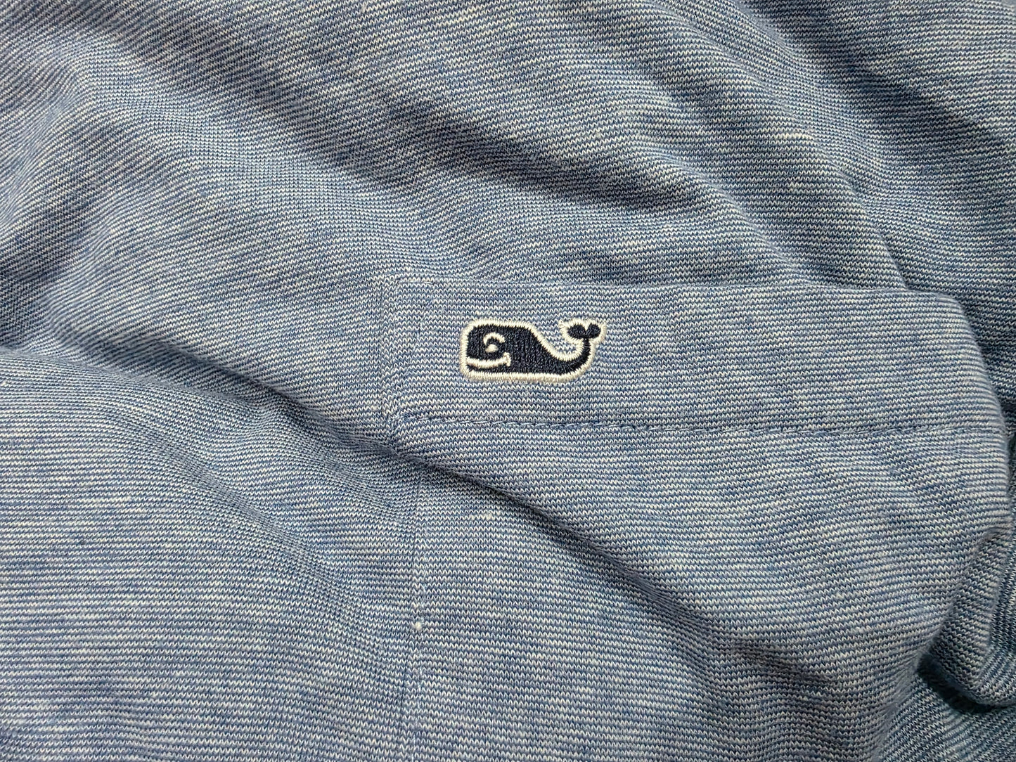 Playera Con Gorro Vineyard Vines Grande L Azul Claro