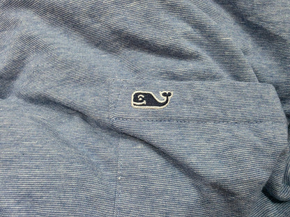 Playera Con Gorro Vineyard Vines Grande L Azul Claro