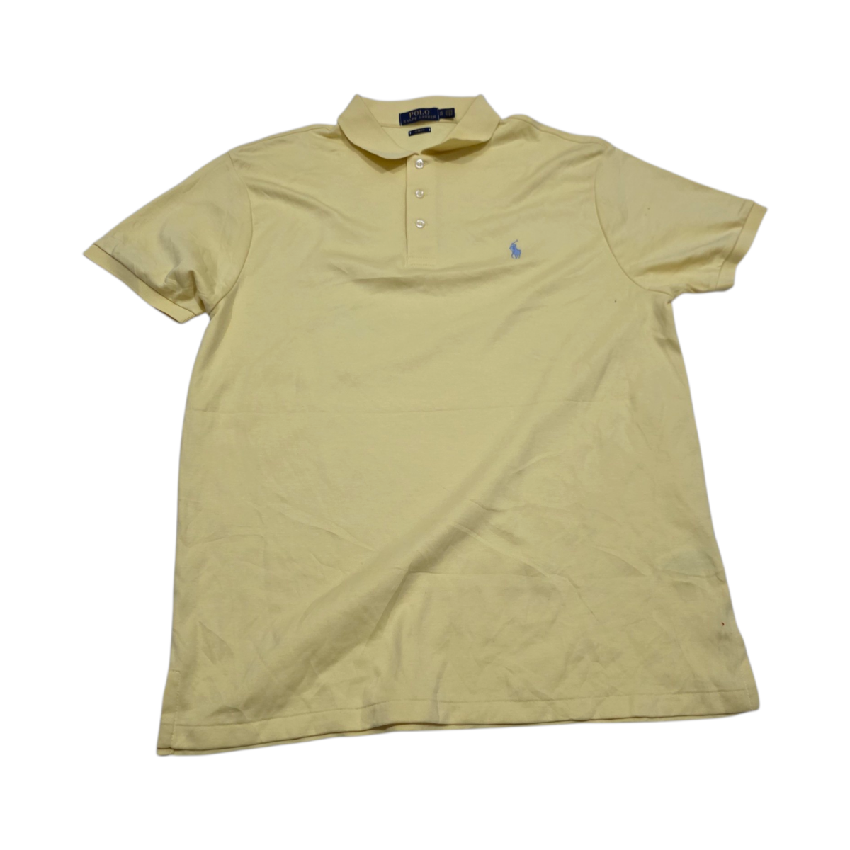 Playera Polo Ralph Lauren Xgrande Slimfit Amarillo