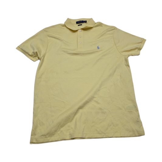 Playera Polo Ralph Lauren Xgrande Slimfit Amarillo