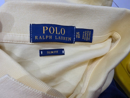 Playera Polo Ralph Lauren Xgrande Slimfit Amarillo