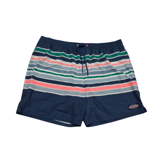 Bermuda Vineyard Vines Xgrande Xl Azul Lineas