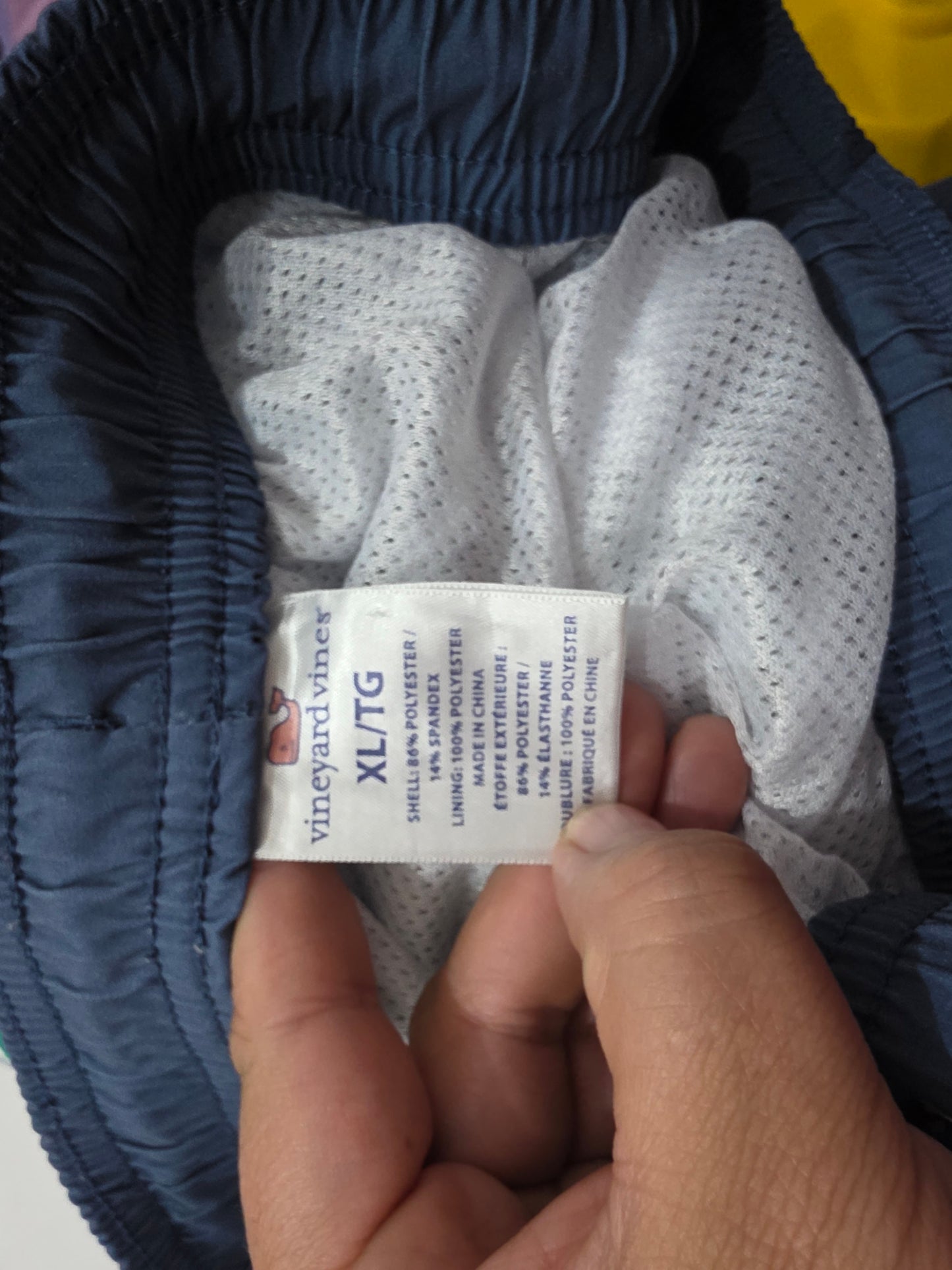 Bermuda Vineyard Vines Xgrande Xl Azul Lineas