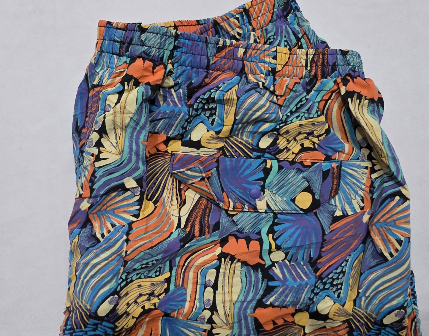 Bermuda Patagonia Xgrande Xl Azul Figuras