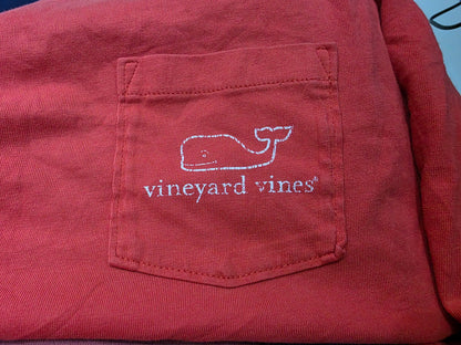 Playera Manga Larga Vineyard Vines Xchico XS Rojo