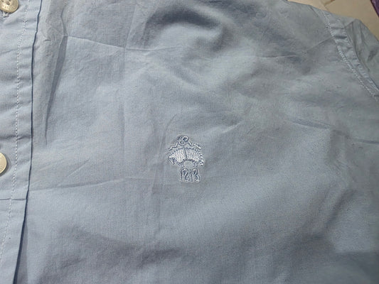 Camisa Brooks Brothers Chico S Azul Claro