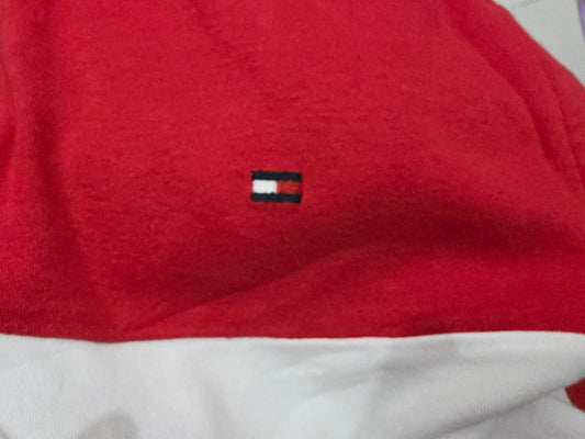 Playera Polo Tommy Hilfiger Chico S Rojo