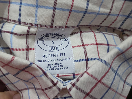 Camisa Brooks Brothers Chico S Regent Fit Beige