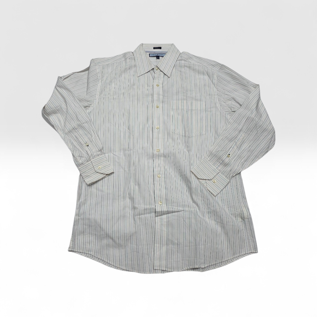 Camisa Tommy Hilfiger Mediana 15 1/2 Regular Fit Blanca (Usado)