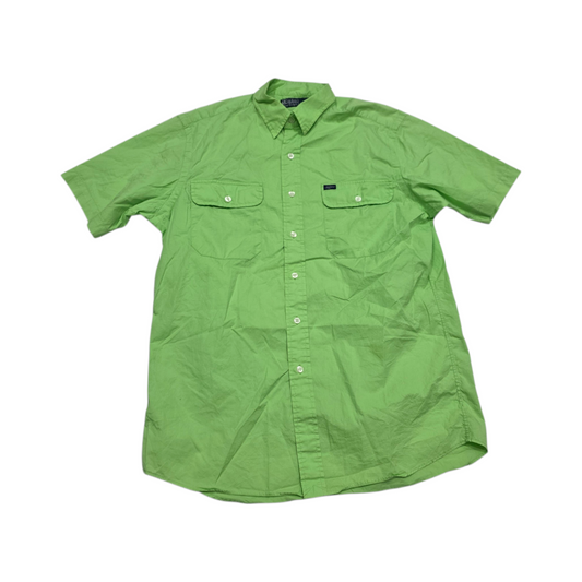 Camisa Manga Corta Ralph Lauren Mediana Verde (Usado)