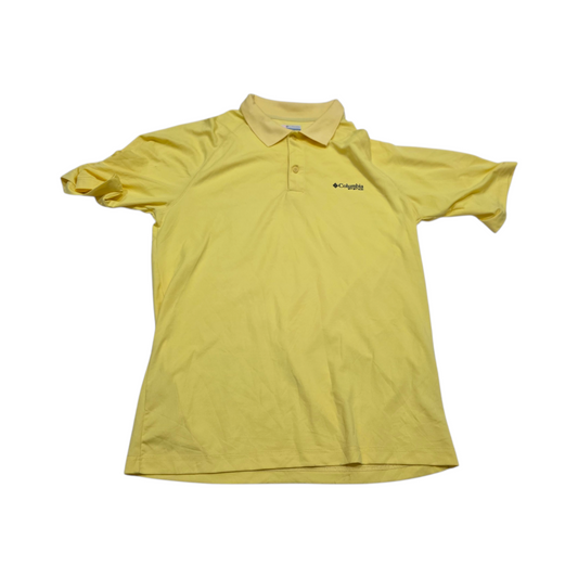Playera Polo Columbia Mediana Amarillo (Usado)