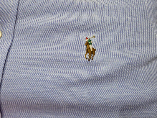 Camisa Ralph Lauren Mediana Knit Oxfort Reducida (Usado)