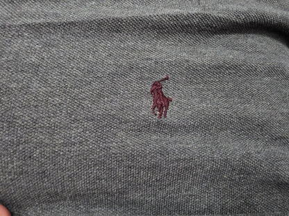 Playera Polo Ralph Lauren Mediana M Gris (Usado)