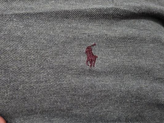 Playera Polo Ralph Lauren Mediana M Gris (Usado)