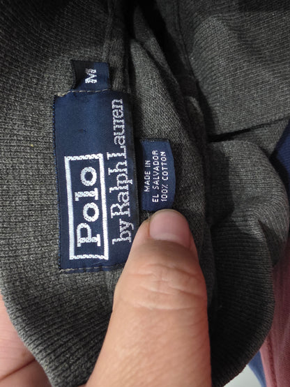Playera Polo Ralph Lauren Mediana M Gris (Usado)