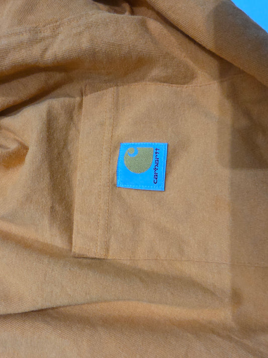 Playera Manga Larga Carhartt Mediana M Naranja (Usado)
