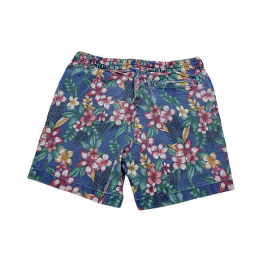 Bermuda Tommy Hilfiger Mediana M Azul Flores (Usado)