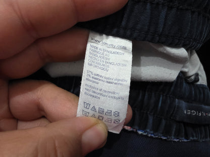 Bermuda Tommy Hilfiger Mediana M Azul Flores (Usado)