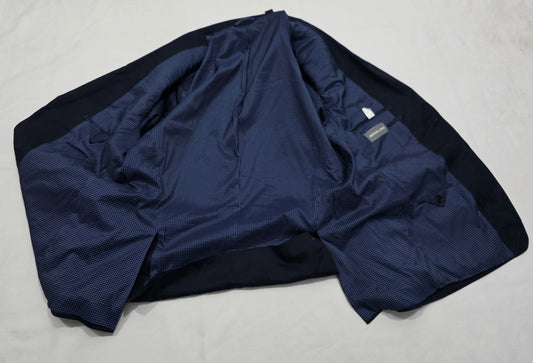 Saco Michael Kors 44r Azul Poliester