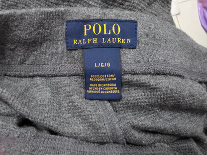 Pijama Ralph Lauren Grande L Gris